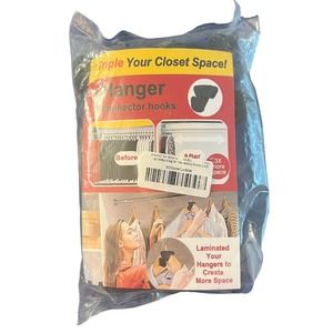 18PCS Super Space Saving Closet Clothes Hanger Connector Hooks